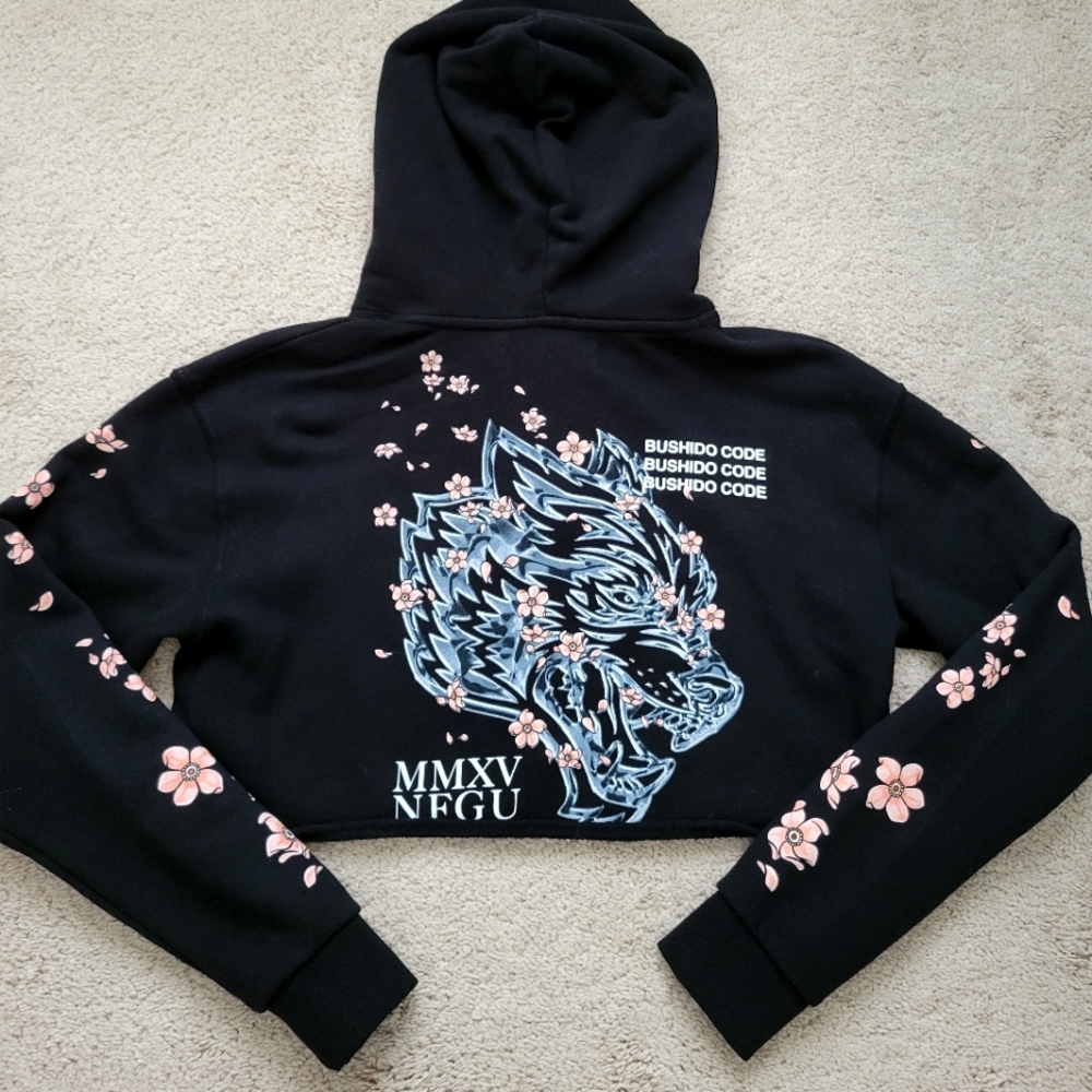 Darc sport cherry blossom cropped hoodie 🌸